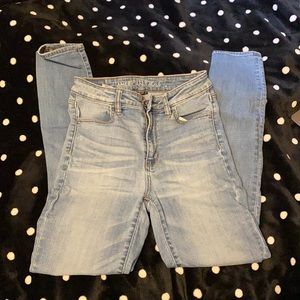 american eagle non ripped jeans